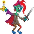 Goblin with sword