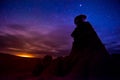 Goblin Valley at Night