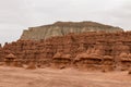 Goblin Valley - Scenic view on amazing eroded Hoodoo Rock Formations at Goblin Valley State Park in Utah, USA Royalty Free Stock Photo