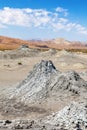 Gobustan mud volcano in Azerbaijan