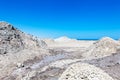 Gobustan mud volcano in Azerbaijan