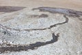 Gobustan mud volcano in Azerbaijan