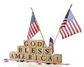 God Bless America! Royalty Free Stock Photo