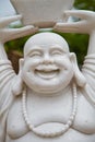 God of china sculpture Royalty Free Stock Photo