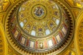 God Christ Dome Saint Stephens Cathedral Budapest Hungary Royalty Free Stock Photo