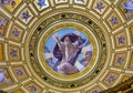 God Dome Basilica Saint Stephens Cathedral Budapest Hungary