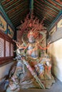 The God of Door in Huayan temple