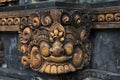 God face Balinese sculpture Royalty Free Stock Photo