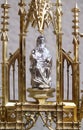 God the Father, detail of monstrance, Church of Saint Matthew in Stitar, Croatia