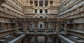 God and goddesses sculptures at stepwell Rani ki vav,