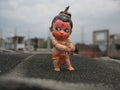 God hanuman bookeh cartoon