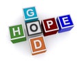 God and hope Royalty Free Stock Photo