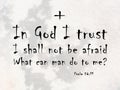 In God I trust