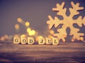 God Jul, Scandinavian Merry Christmas Royalty Free Stock Photo