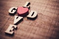 God is Love Royalty Free Stock Photo