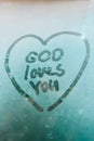 God loves you Royalty Free Stock Photo