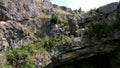 GodÃ¢â¬â¢s bridge Podul lui Dumnezeu and entrance to the cave Ponoarele