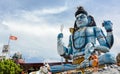 God Shiva statue at Hindu temple in Trincomalee, Sri Lanka Royalty Free Stock Photo