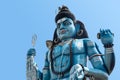 God Shiva statue at Hindu temple in Trincomalee, Sri Lanka Royalty Free Stock Photo