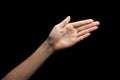 God sign language for the deaf Royalty Free Stock Photo