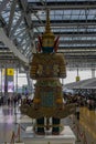 God statue in Bangkok Suvarnabhumi Airport