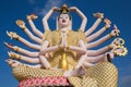 God statue Guan Yin , Island Koh Samui in Thailand