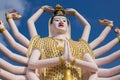 God statue Guan Yin , Island Koh Samui in Thailand