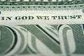 In God We Trust Royalty Free Stock Photo