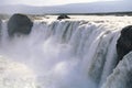 Godafoss Waterfall Iceland Royalty Free Stock Photo