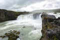 The Godafoss waterfall, Iceland, Europe Royalty Free Stock Photo