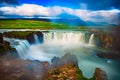 Godafoss waterfall in Iceland Royalty Free Stock Photo