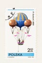 Godard and Hot Air Balloon Stamp