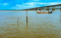 Godavari river floods Rajahmundry town during monsoon