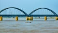 Scenic Godavari river in Rajahmundry Andhra Pradesh, India