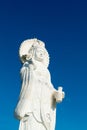 Goddess of compassion and mercy statue Royalty Free Stock Photo