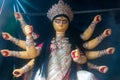 Goddess Durga in all her beauty, majesty and glory