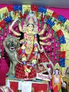 Goddess Durga in Dussehra Festival