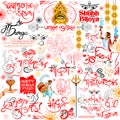 Goddess Durga in Happy Dussehra background with bengali text Sharod Shubhechha meaning Autumn greetings