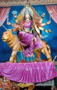 Goddess Durga during Navratri festival, Durga Puja, Durg City, Chhattisgarh, year 2022.