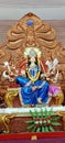 A picture of Goddess Durga, Durga Puja is a hindu festival celebrating the power of goddess Durga. Royalty Free Stock Photo