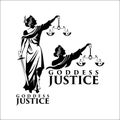 Goddess justice / exclusive logo