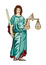 Goddess of justice