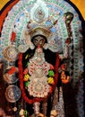 Goddess Kali the fearsome hindu deity who killed Kalikasur is worshipped on the no moon night.
