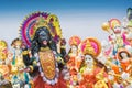 Goddess Kali, handicraft items on display , Kolkata