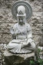 Goddess Kwan Yin sculpture Royalty Free Stock Photo