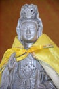 Goddess Kwan Yin sculpture Royalty Free Stock Photo