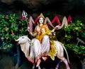 Goddess Mahagauri Devi for the eighth Navadurga of Navratri festival