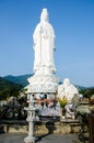 Goddess of Mercy and Budai at Linh Ung Pagoda in Da Nang, Vietnam