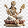 Goddess Saraswati hindu Royalty Free Stock Photo