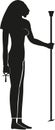 Goddess Sekhmet Silhouette